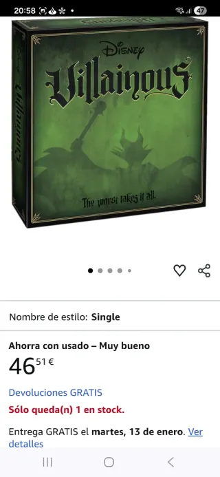 Juego Disney Villainous