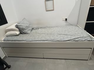 Cama nido IKEA blanca