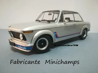Maqueta BMW 2002 Turbo 1:18 Minichamps