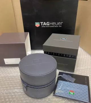 Estuche Reloj TAG Heuer Caja Gris