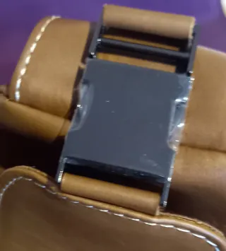 Bolso Crossbody Hombre de Piel Marrón. NUEVO!!