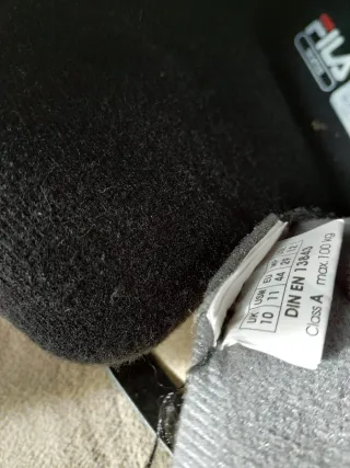 Patines en línea Fila, Negro y plata, talla 44