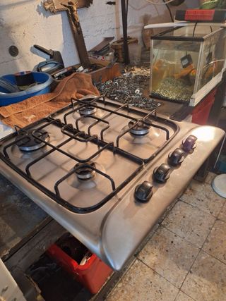 Cocina de gas 4 fuegos