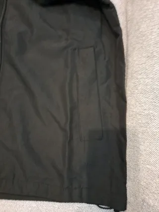 Chaqueta Cortavientos Adidas Negra con Rayas