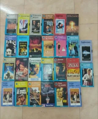 Lote 63 Películas VHS