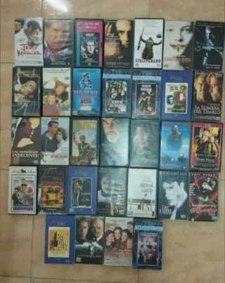 Lote 63 Películas VHS