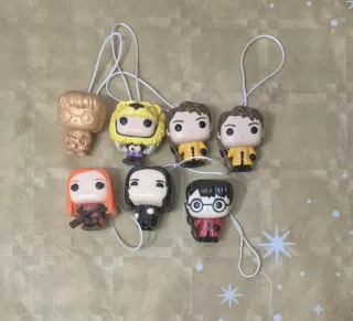 7 Figuras Funko Harry Potter quidditch Kinder Joy