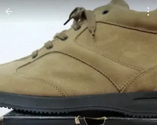 Scarponcini scamosciati American Style beige Tg 44