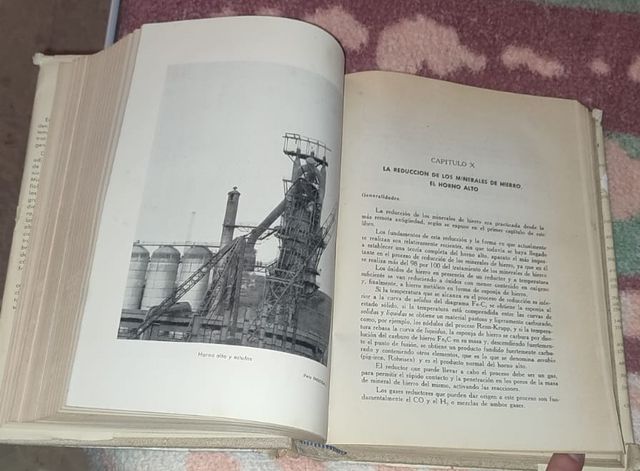 Siderurgia (1963) Manual técnico tapa dura