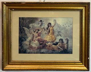 Láminas Antiguas Ninfas (2 unidades)