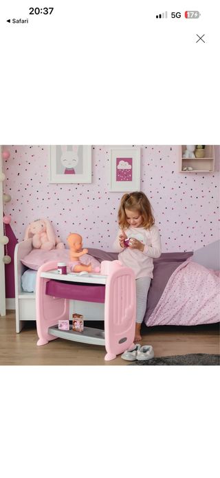 Cuna colecho y cambiador Smoby