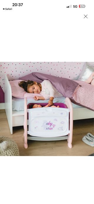 Cuna colecho y cambiador Smoby