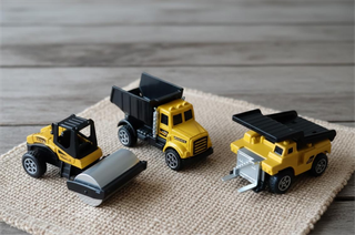 Lote 8 Vehículos Construcción Juguete