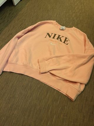 Sudadera Nike Rosa Salmón Talla L