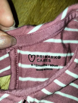 2 Camisetas de manga larga y cuello para niña