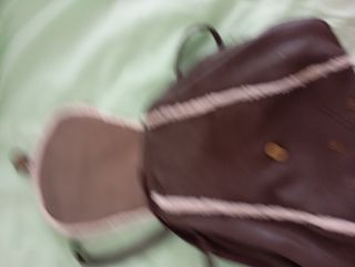 Bolso mochila mujer gris