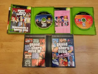 Pack Doble GTA III y Vice City Xbox