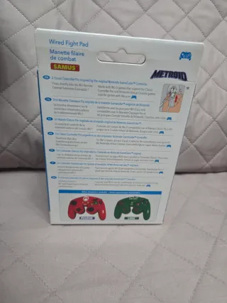 Mando PDP Samus Wii U