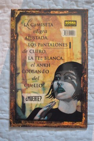 Comic La chica que quería ser muerte Norma N 2