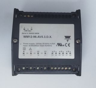 Medidor Energía Carlo Gavazzi WM12-96 + Trafo