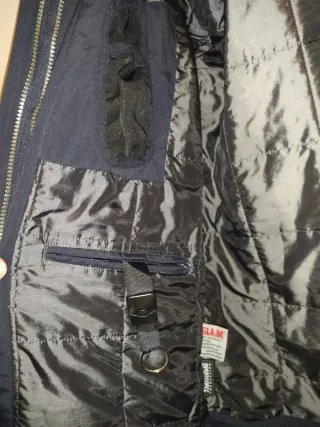 Abrigo Slam azul marinoTalla M