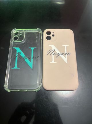 Fundas personalizadas iPhone 11 nombre Nayara
