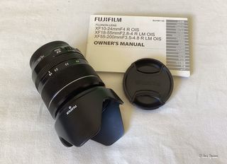 Cámara Fujifilm X-T1 con un objetivo