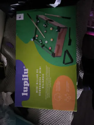 Mini mesa de billar con accesorios pequeña 50 x 30