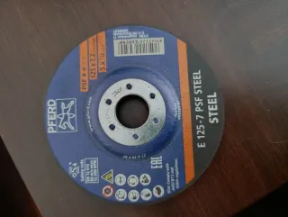 Discos d corte PFERD 125x1,0mm, 125x2,9mm y 125x7