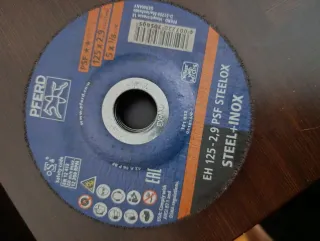 Discos d corte PFERD 125x1,0mm, 125x2,9mm y 125x7