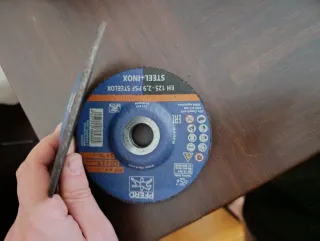 Discos d corte PFERD 125x1,0mm, 125x2,9mm y 125x7