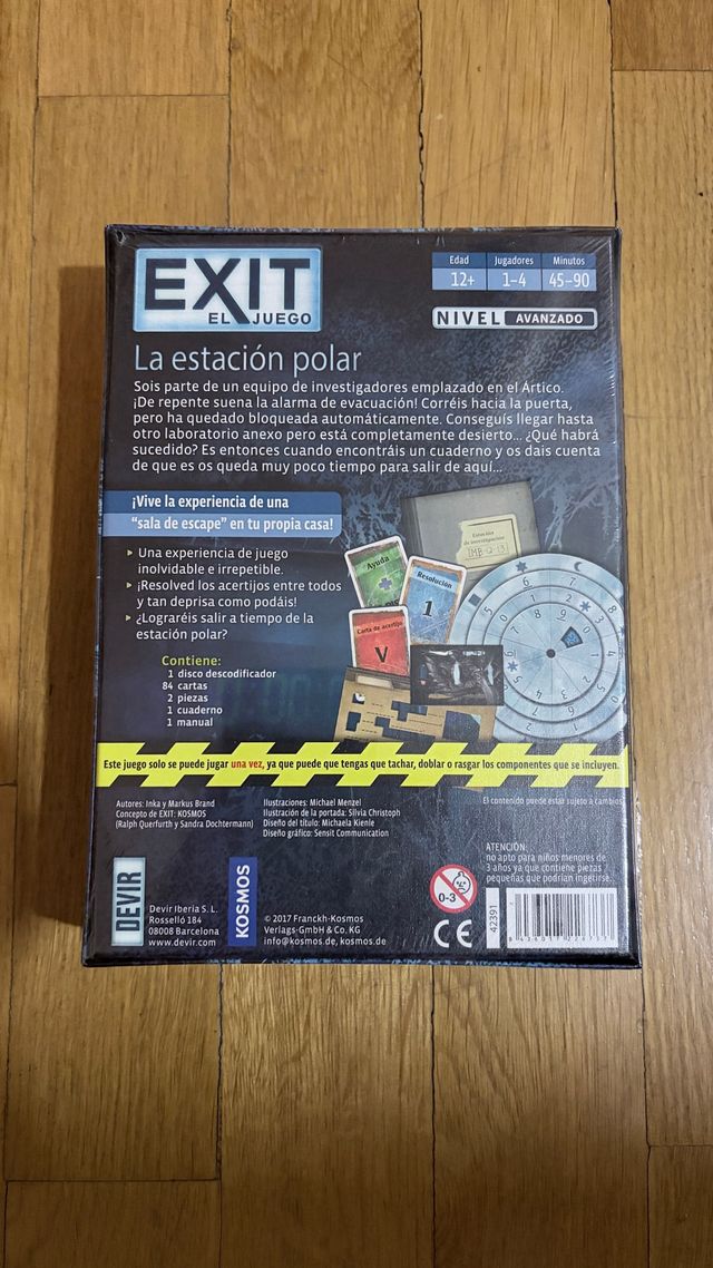 Juego EXIT La Estación Polar (Avanzado)