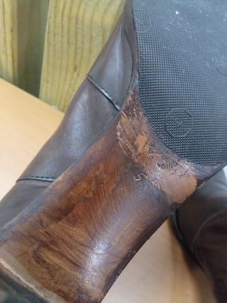 Botas de piel Farrutx marrones