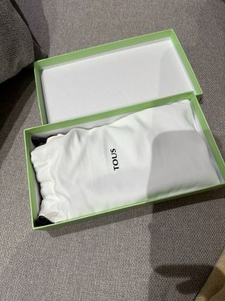 Monedero Tous Negro Piel Oso