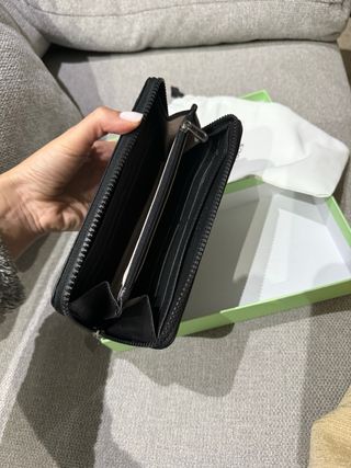 Monedero Tous Negro Piel Oso