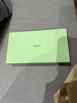 Monedero Tous Negro Piel Oso