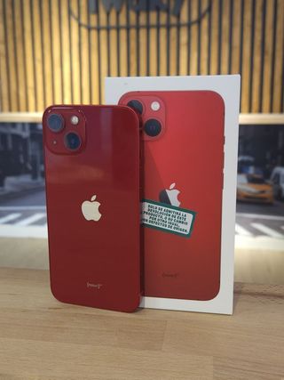 IPHONE 13 128GB ROJO 100% BATERIA