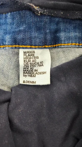 Pantalones Embarazo H&M Talla 40