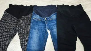 Pantalones Embarazo H&M Talla 40