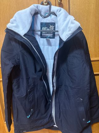 Cazadora Tribord Mujer Azul Impermeable