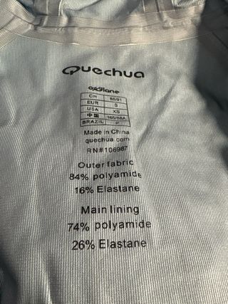 Cazadora Tribord Mujer Azul Impermeable