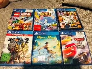 6 Giochi PS4 (PlayStation 4)