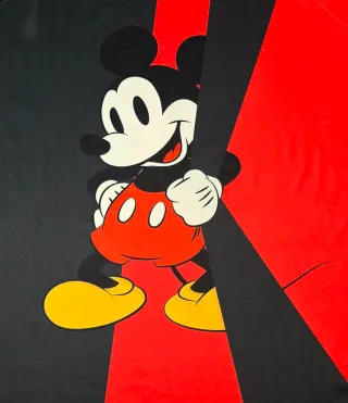 Camiseta de manga larga estampado de Mickey.