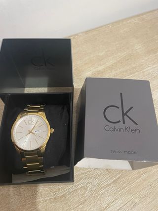 Reloj Calvin Klein Dorado