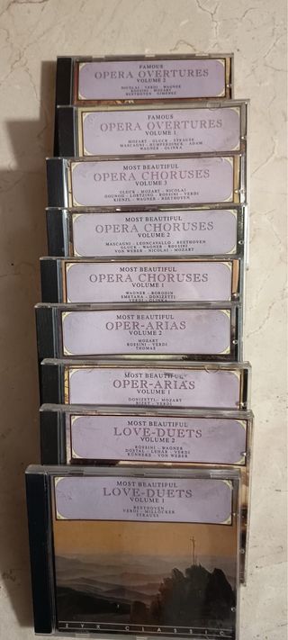 Colección CDs Ópera Clásica: Arias, Coros, Overtur