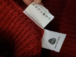 Maglione Weekend Max Mara pura Lana Rosso bordeaux