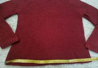 Maglione Weekend Max Mara pura Lana Rosso bordeaux