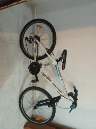 Bicicleta Rockrider Blanca