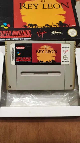 El Rey León SNES PAL Version