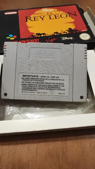 El Rey León SNES PAL Version